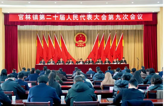 官林鎮第二十屆人民代表大會第九次會議勝利召開