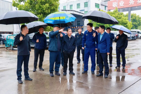 虞仁軍帶隊開展“五一”節前安全生產檢查 